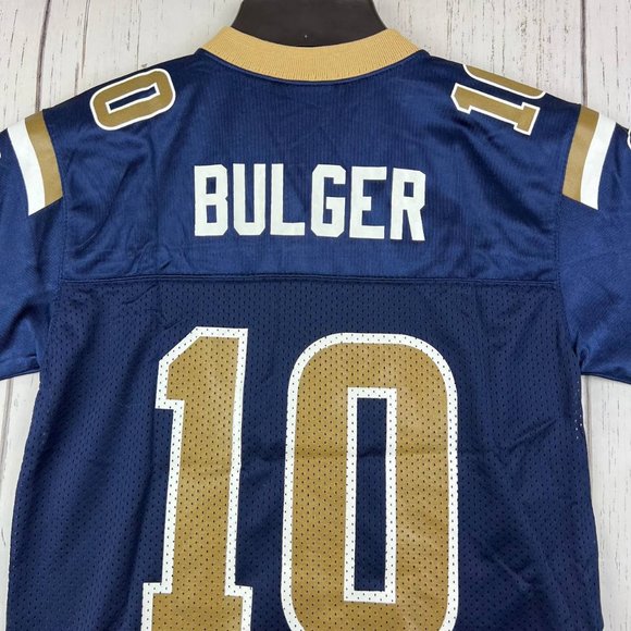 Vintage St. Loius Rams‎ Marc Bulger #10 Small Reebok Jersey Shirt Youth New - Picture 6 of 10